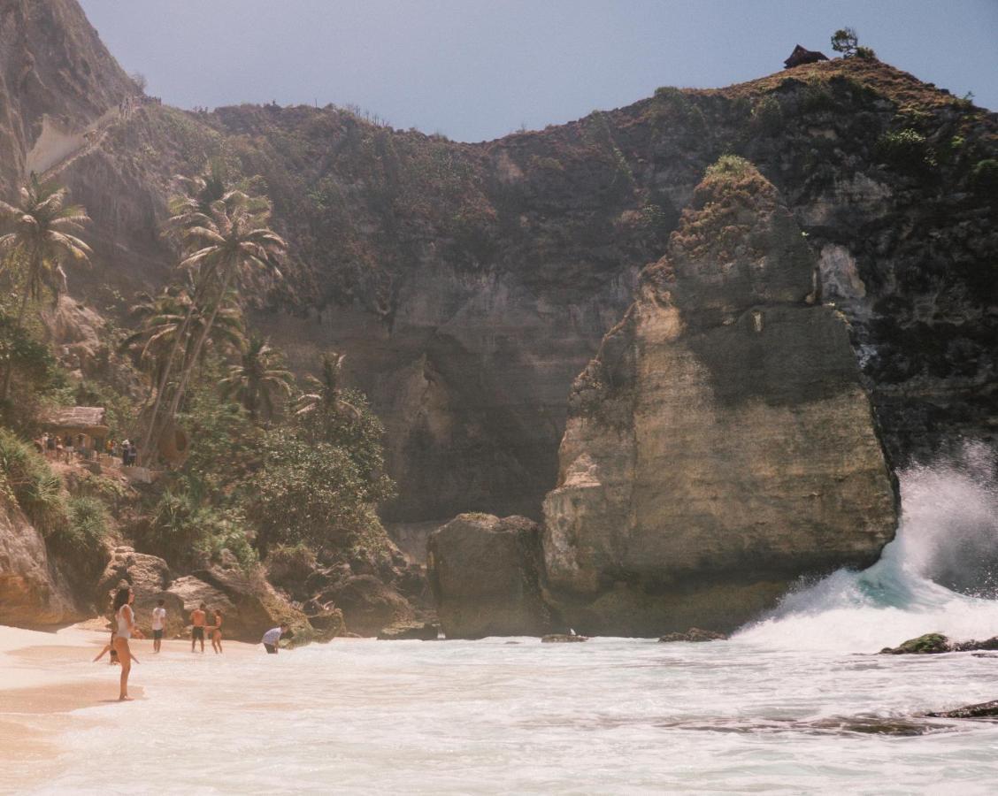 Tropical Glamping Nusa Penida - Private Romantic Seaside Bungalow Diamond Beach Polilit Exteriör bild