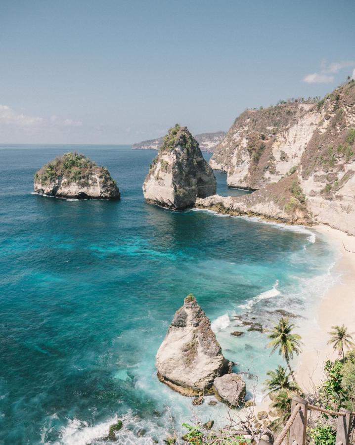 Tropical Glamping Nusa Penida - Private Romantic Seaside Bungalow Diamond Beach Polilit Exteriör bild